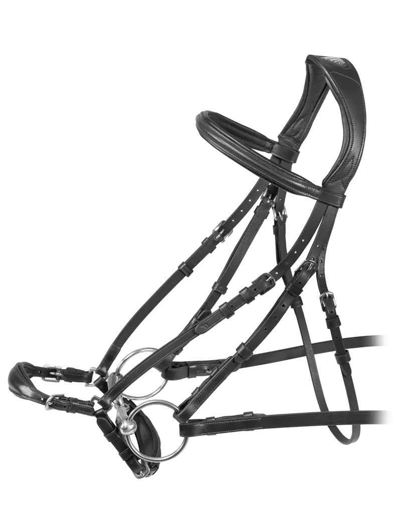 Velociti RAPIDA Drop Bridle in Black